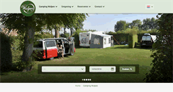Desktop Screenshot of campingwulpen.nl