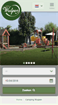 Mobile Screenshot of campingwulpen.nl