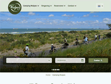 Tablet Screenshot of campingwulpen.nl